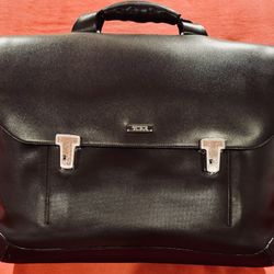 Vintage TUMI Leather Briefcase Excellent Condition 