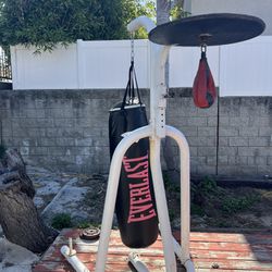 Everlast Dual Bags and Stand