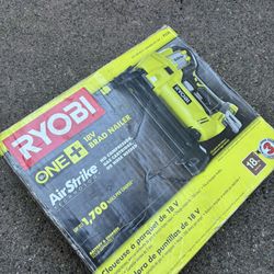Ryobi  18 V nailer
