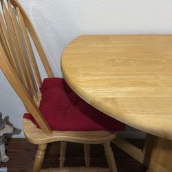 Table and chairs