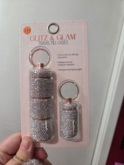 Bling Travel pill case