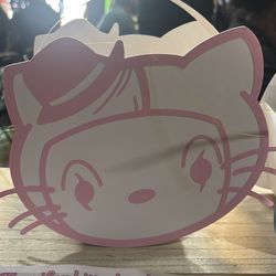 Spooky Sanrio paper made  easter  basket