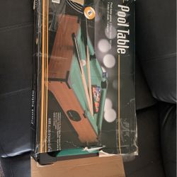 Small Pool Table