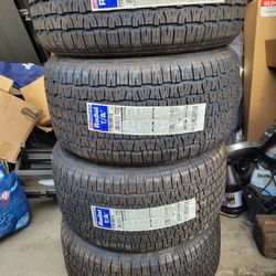 New 295 50 15 BfGoodrich Tires Set Of 4