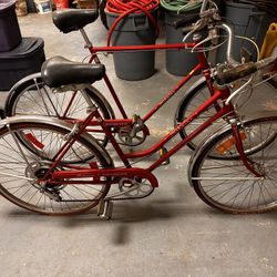 Two 1976 Schwinn Three Speed Coaster Brake Models