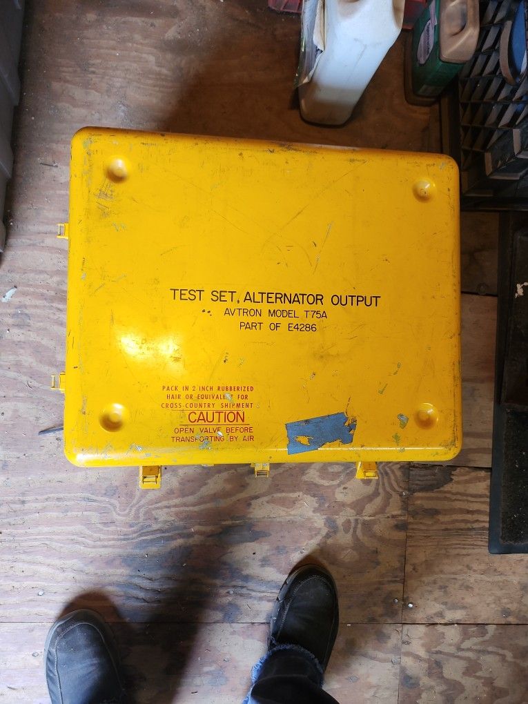 Alternator Tester Works Good.