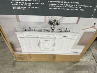 Bathroom Double Sink Vanity Brand New In Box