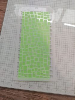 Wall Stencil, Slim Line Size