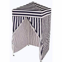 Impact Canopy 4 x 4 Pop Up Changing Dressing Room, Privacy Cabana, Portable Changing Room, Black&whi
