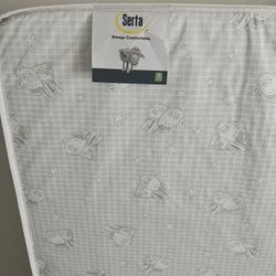 Serta Crib Toddler Mattress New In Plastic 