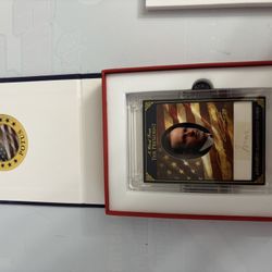 Calvin Coolidge Presidential Card 