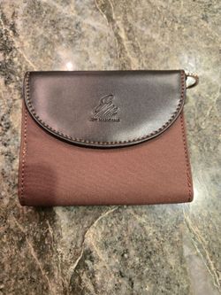 Joy Mangano Brown Compact Wallet