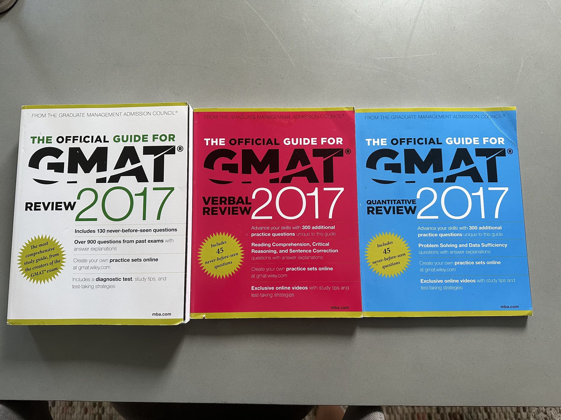 Books　NY　official　York,　Sale　GMAT　New　for　Set　in　of　OfferUp