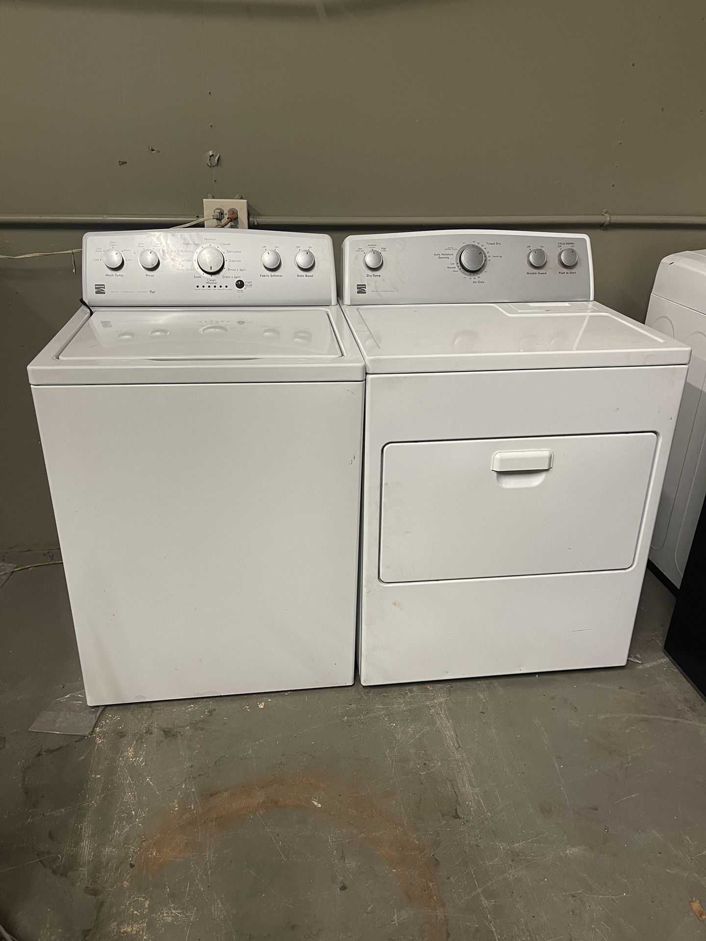 Kenmore Washer And Dryer Set Electric