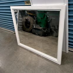 HOLLAND HOUSE 36" x  48" Wood Frame Mirror 