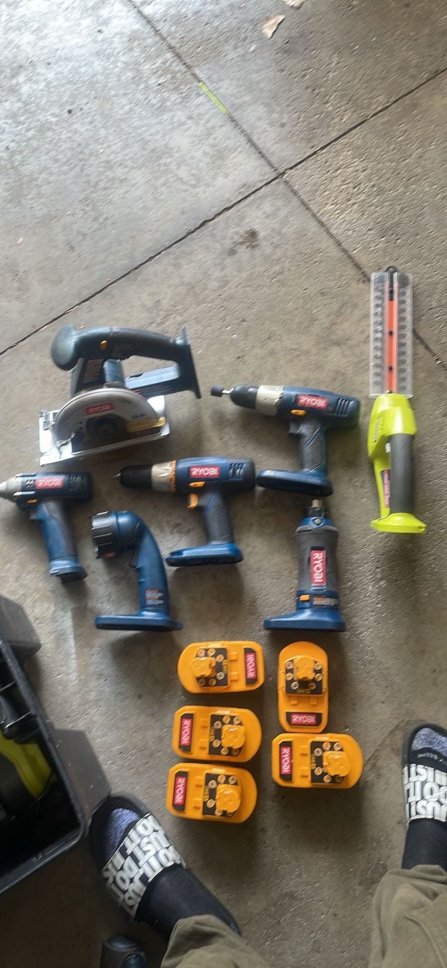 Ryobi tool lot