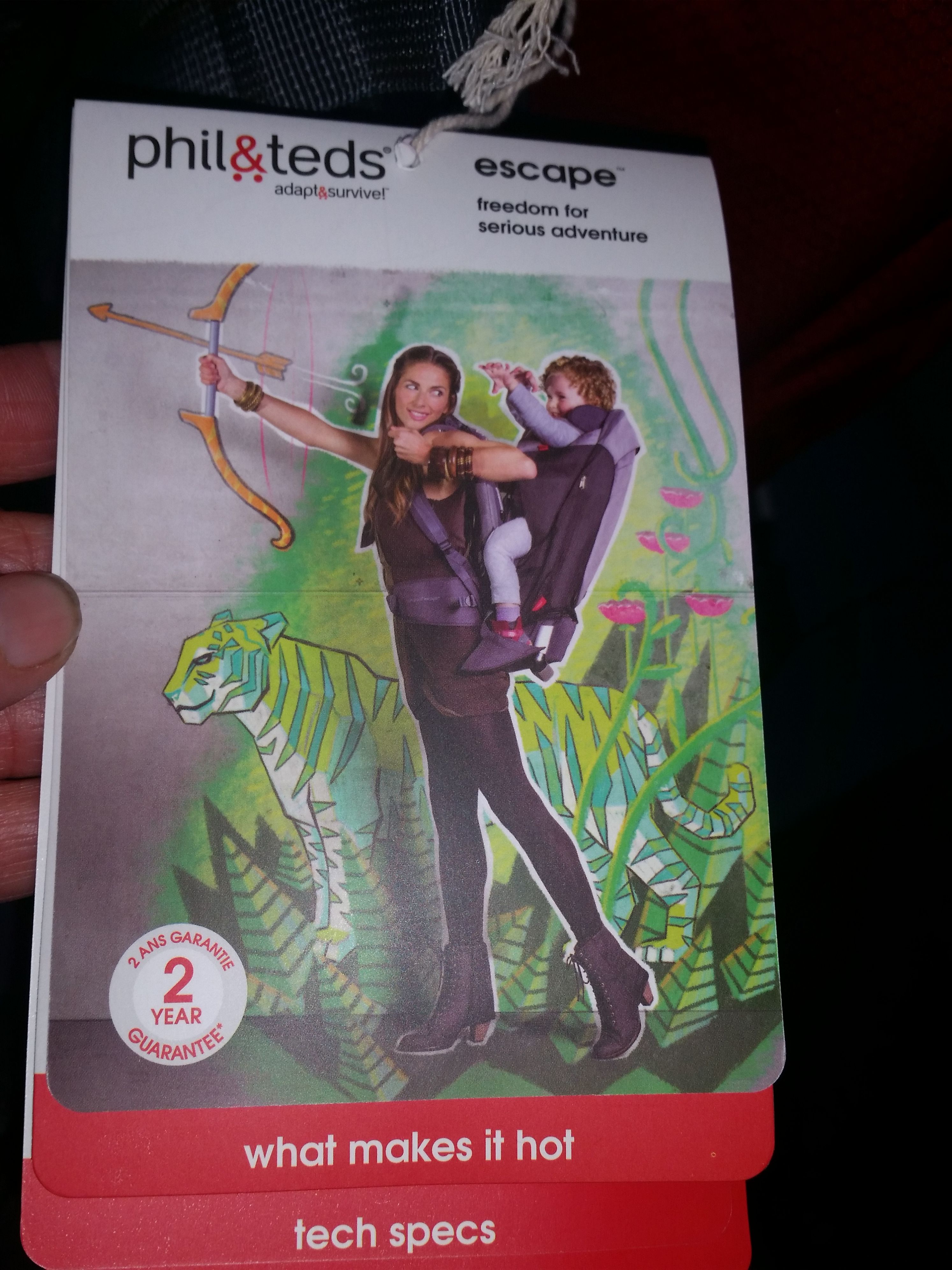 Brand new!! Phil and teds escape carrier