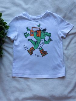 Old Navy White Toddler Shirt