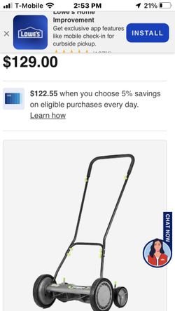 Earth Wise Push Mower
