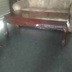 Antique coffee table
