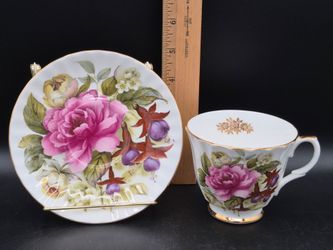 Duchess Fine Bone China Cup And Saucer, Peony