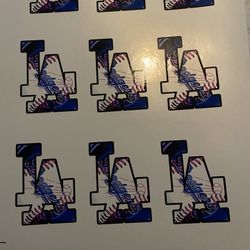Sticker LA Dodgers $5