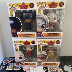 Suicide Squad Funko Pops 