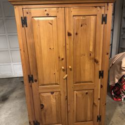 Pine Armoire From Ethan Allen
