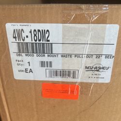 Rev A Shelf Cabinet Trash Roll Out With Foot Pedal