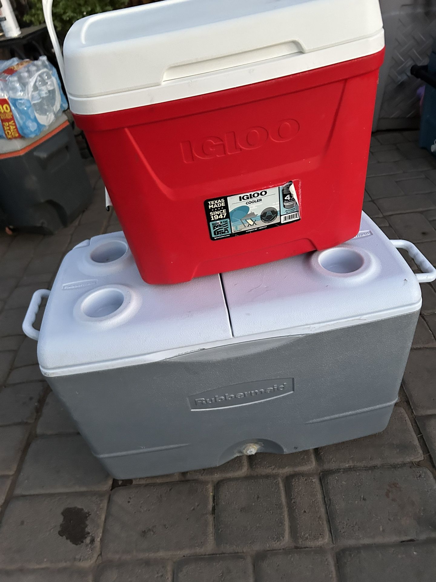 Ice drink coolers