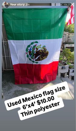 Mexico flag size 6’x4’