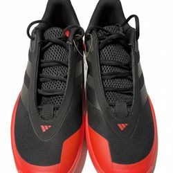 NEW Adidas Front Court Unisex Shoes Black Red Carbon Size 10 Basketball Sneakers