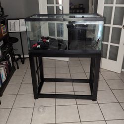 40 Gallon Aquarium w/ Stand And Filter