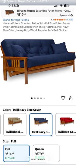 Futon / sleeper sofa