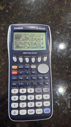 Casio fx-9750GII Blue