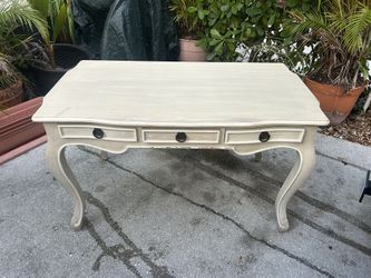 Currey And Company Desk!! French provincial design, gorgeous, solid desk