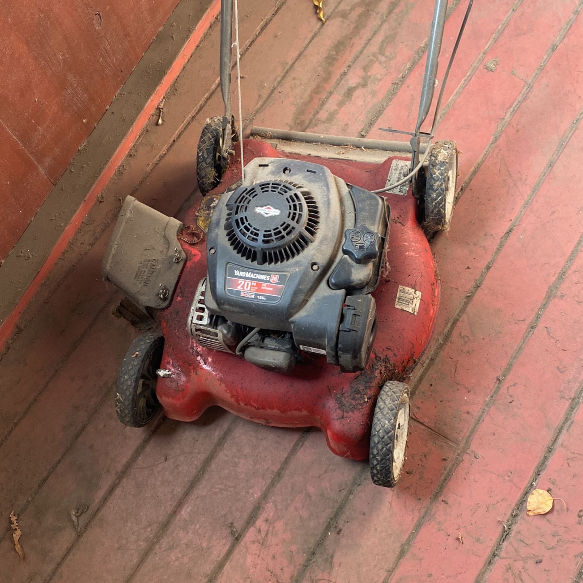 Yard Machines 20 Inch Lawn Mower