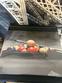 3 set pool canvases
