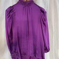 Zara- Long Sleeve Blouse Size XS - Fits up to Medium 