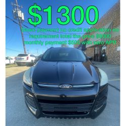2014 Ford Escape No Credit Check No Requirements 