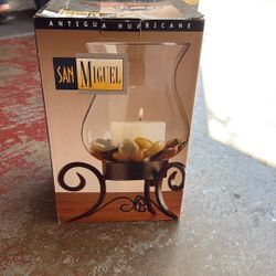 Glass Candle Holder