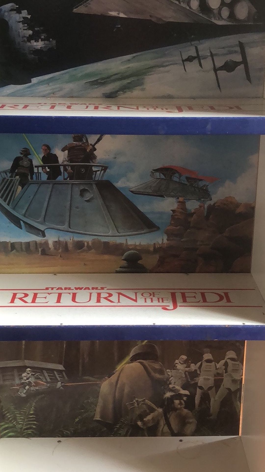 1983 Star Wars Return Of The Jedi Shelf Book