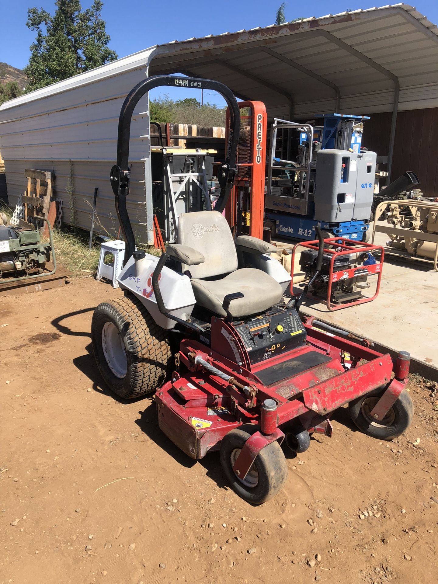 48" eXmark Zero Turn Riding Lawn Mower for Sale in El Cajon, CA OfferUp
