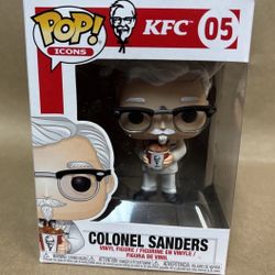Funko Pop! Vinyl: Ad Icons - Colonel Sanders (Chicken Bucket) #5 KFC