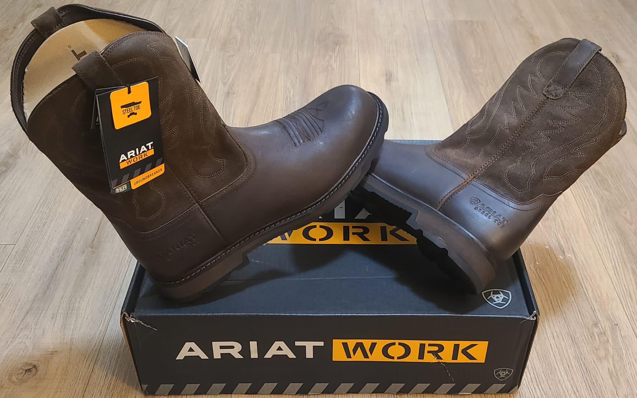 ARIAT Work Boots Size 14 For Men