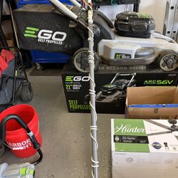 EGO 21” Cordless Self Propeller Mover And  String Trimmer With Two Chargers And Three Batteries 