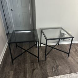 Glass End Tables