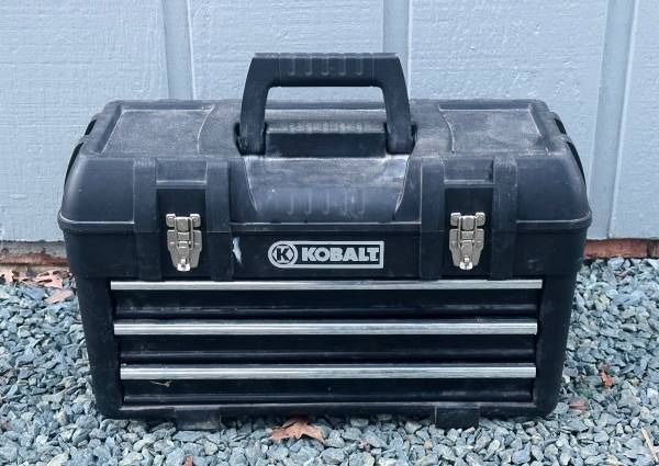 Kobalt 3 Drawer Portable Chest Tool Box
