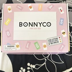 BONNYCO Pink Cinema Light Box 