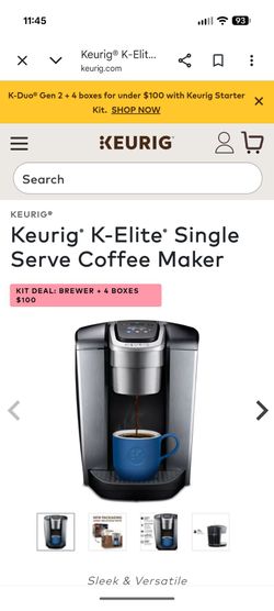 Keurig elite